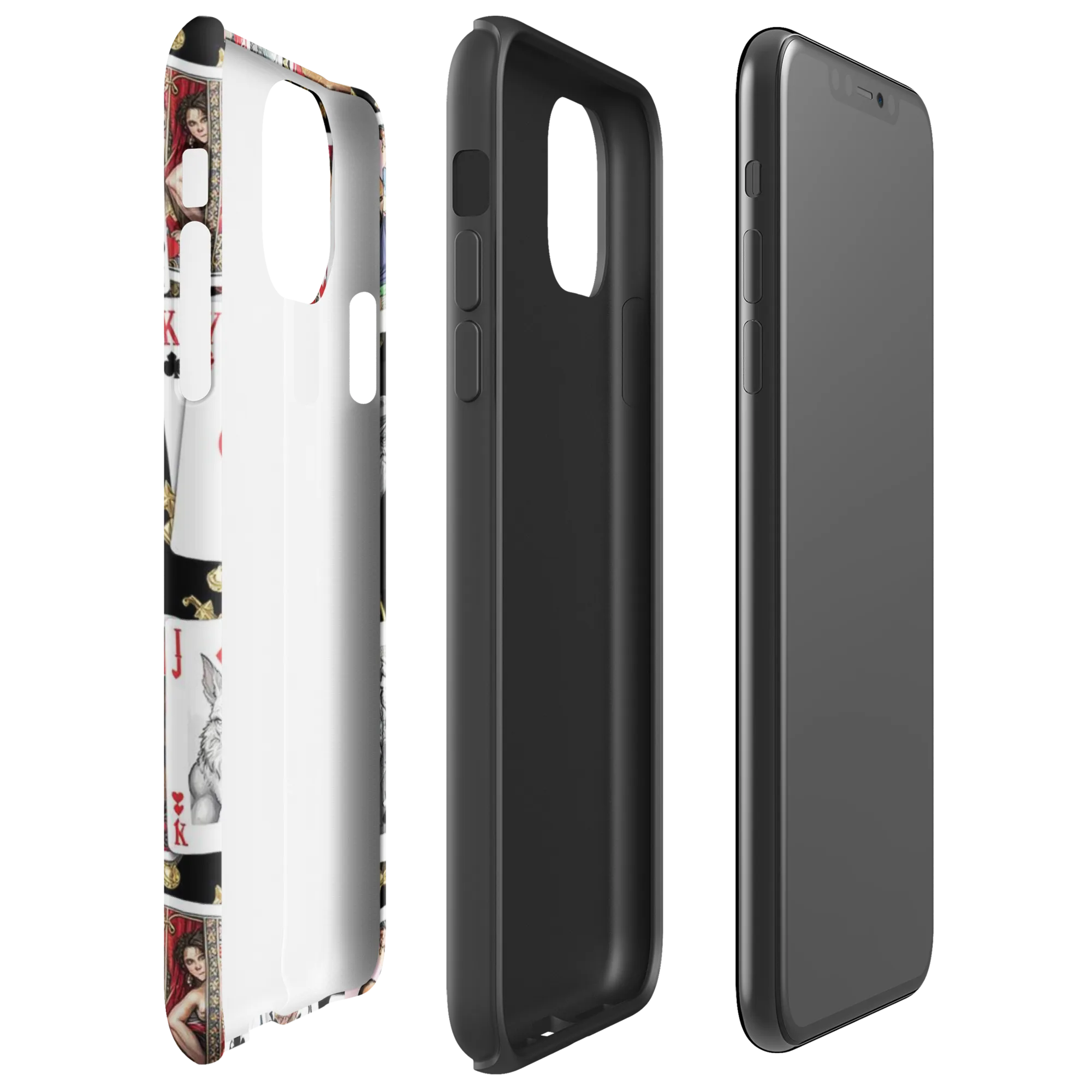 The Cardsharp’s Table on Tough Case for iPhone® — Right