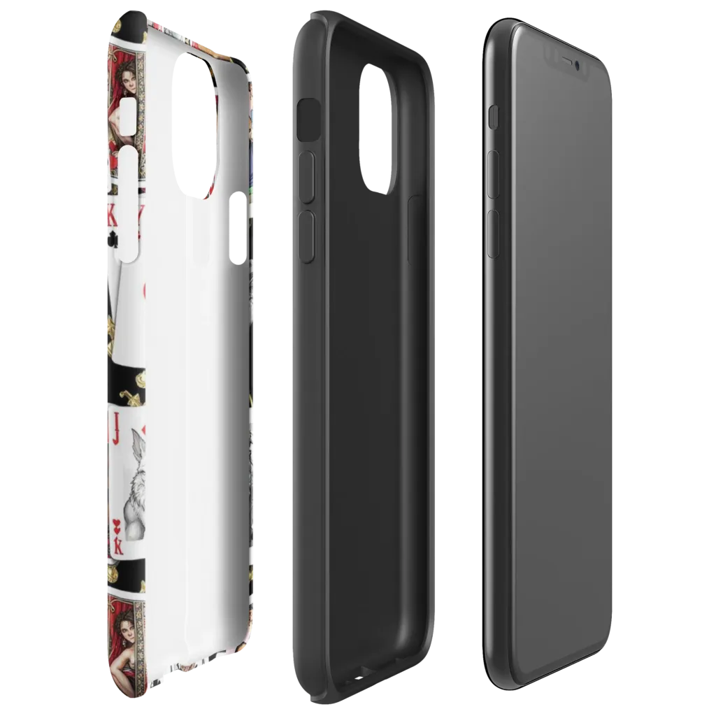 The Cardsharp’s Table on Tough Case for iPhone® — Right