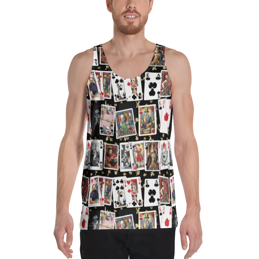 The Cardsharp’s Table on Men's Tank Top — Front
