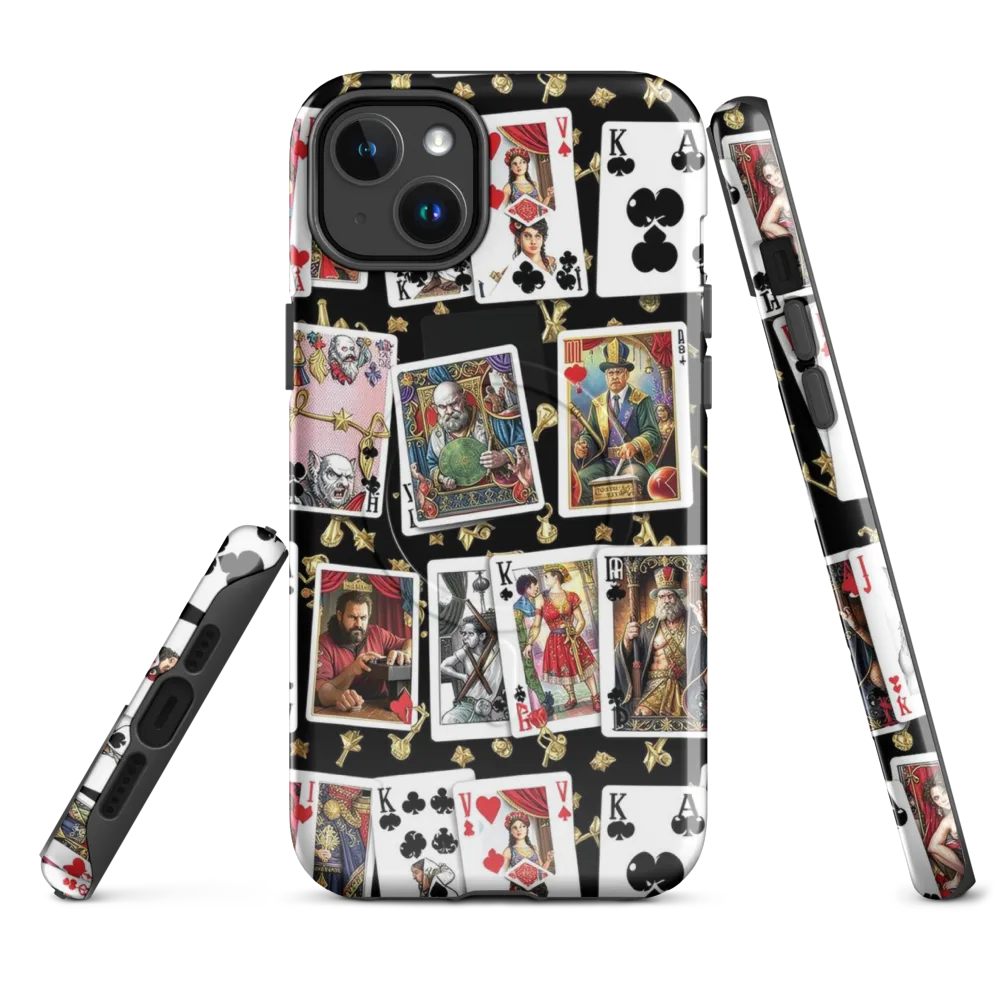 The Cardsharp’s Table on MagSafe Tough Case for iPhone® — Front