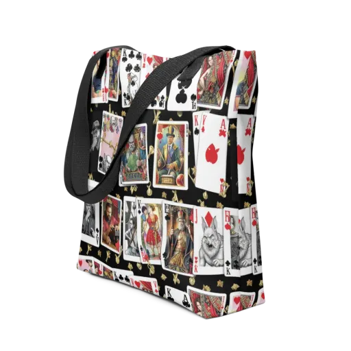 The Cardsharp’s Table on a Tote Bag