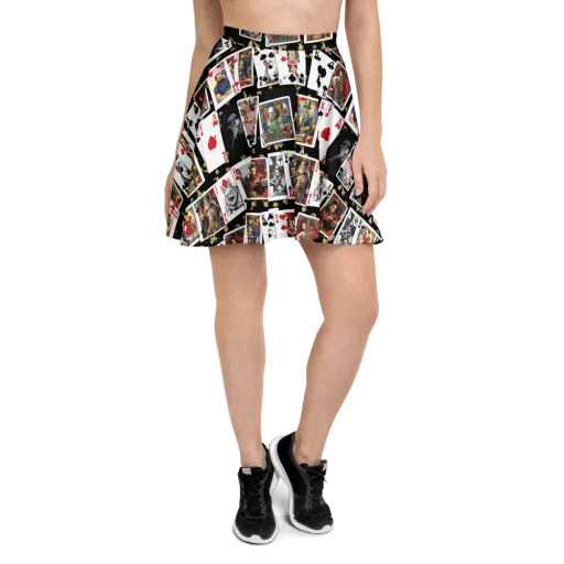 The Cardsharp’s Table on a Skater Skirt