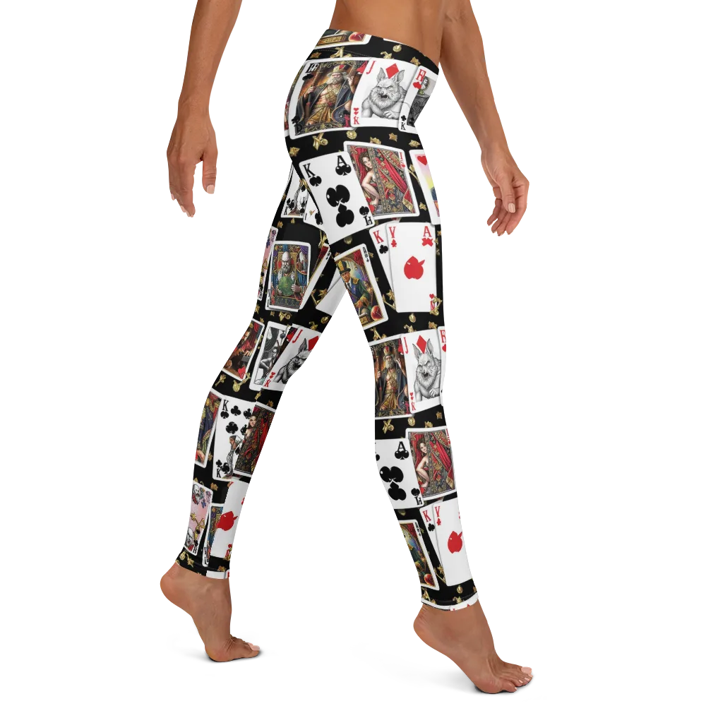 The Cardsharp’s Table on Leggings — Right