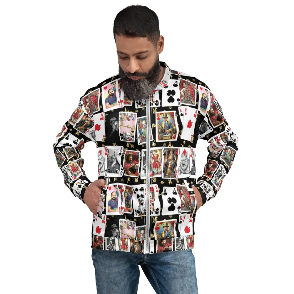 The Cardsharp’s Table on Bomber Jacket — Front