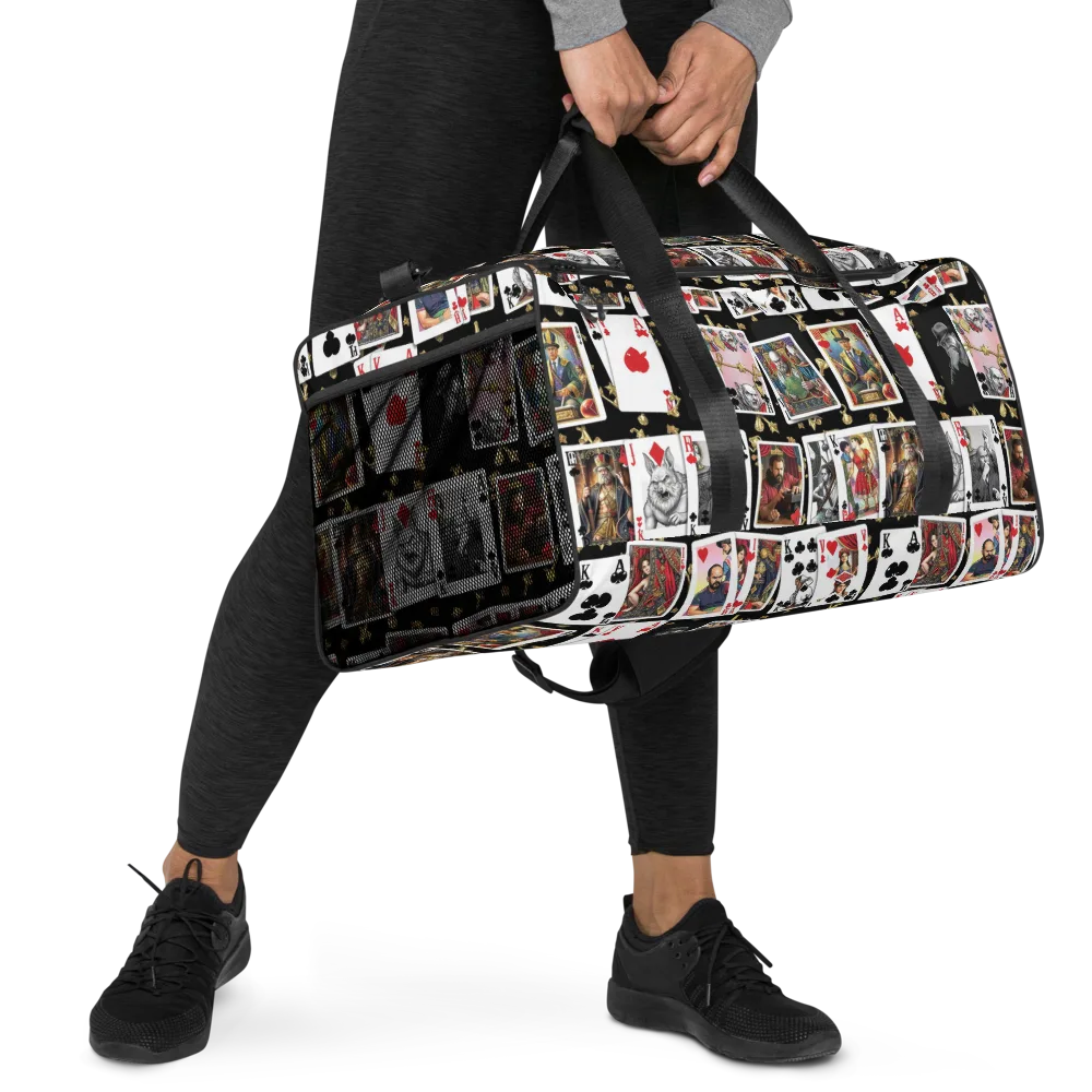 The Cardsharp’s Table on Duffle Bag — Right Front