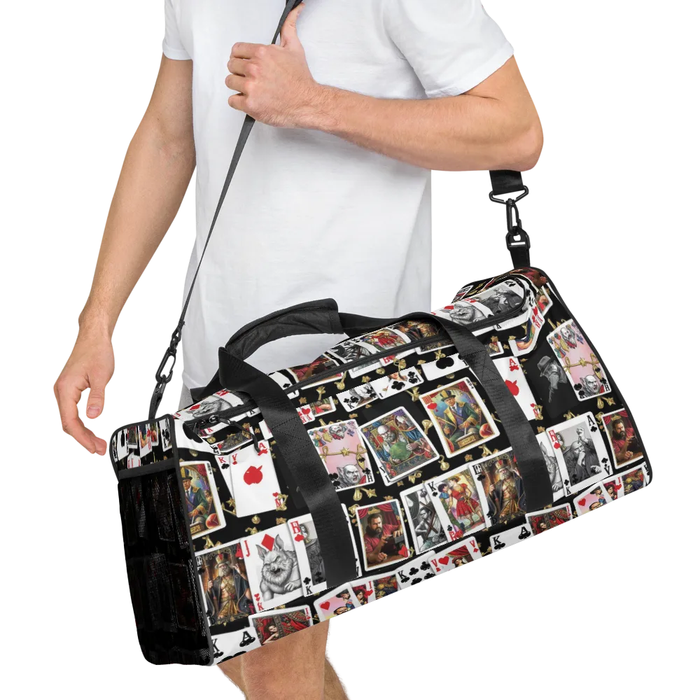 The Cardsharp’s Table on Duffle Bag — Right Front