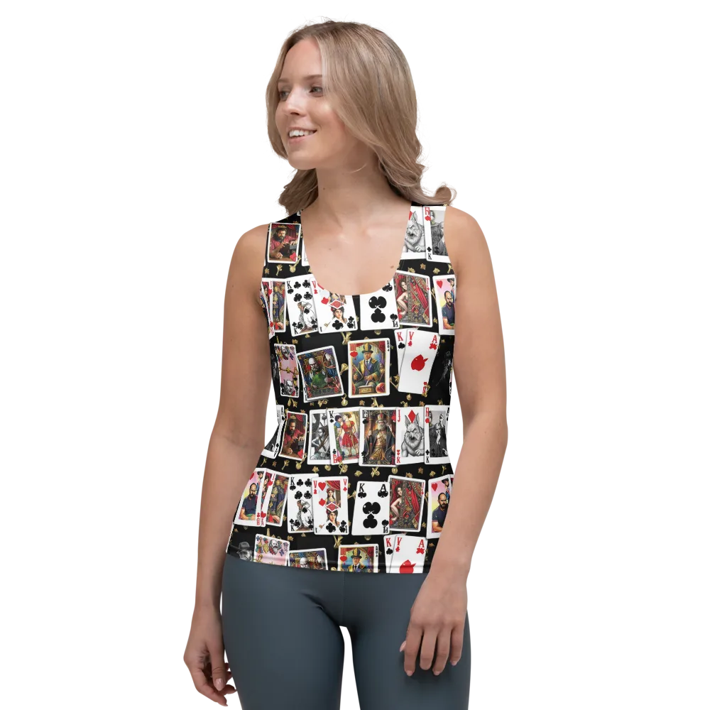 The Cardsharp’s Table on Women's Tank Top — Front
