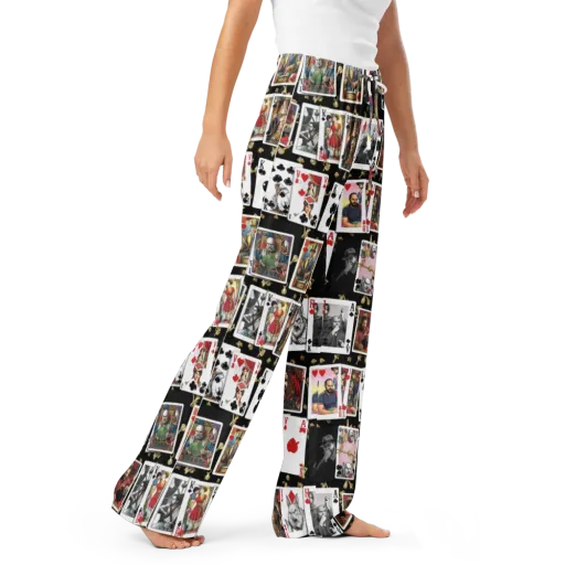 The Cardsharp’s Table on a Women's Pajama Pants
