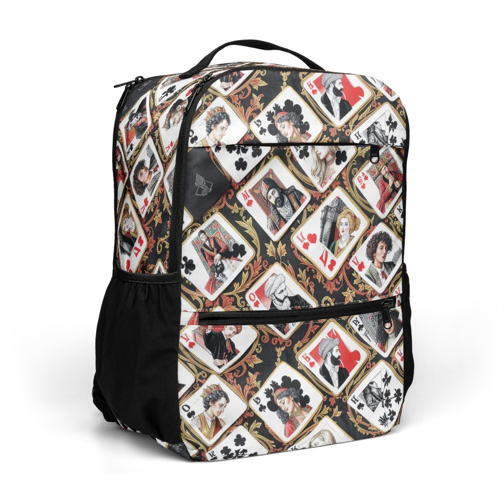 Gilded Deck on Utility Backpack — Right Front