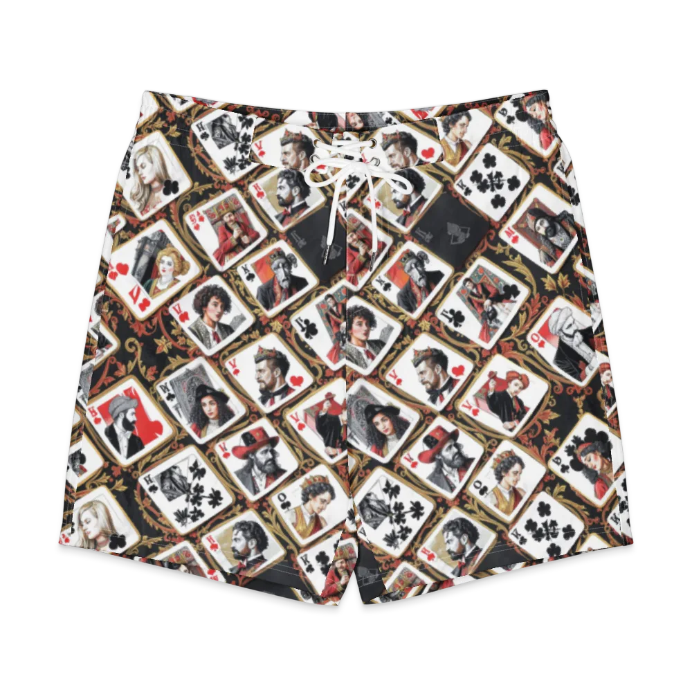 Gilded Deck on Men's Board Shorts — Front