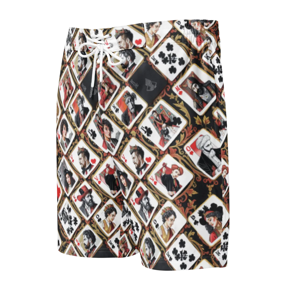 Gilded Deck on Men's Board Shorts — Front
