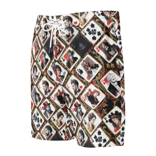 Gilded Deck on a Men's Board Shorts
