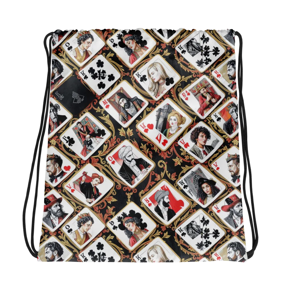 Gilded Deck on Drawstring Bag — Photo