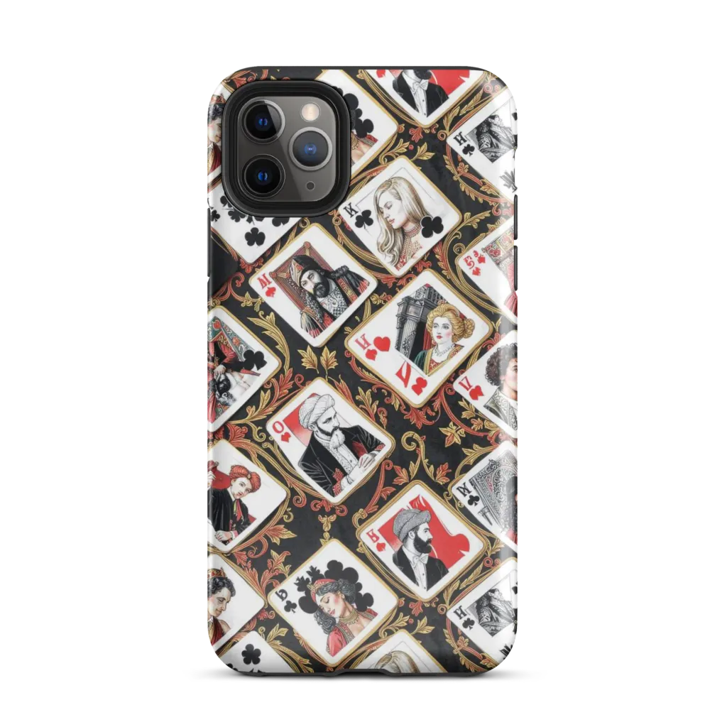 Gilded Deck on Tough Case for iPhone® — Front