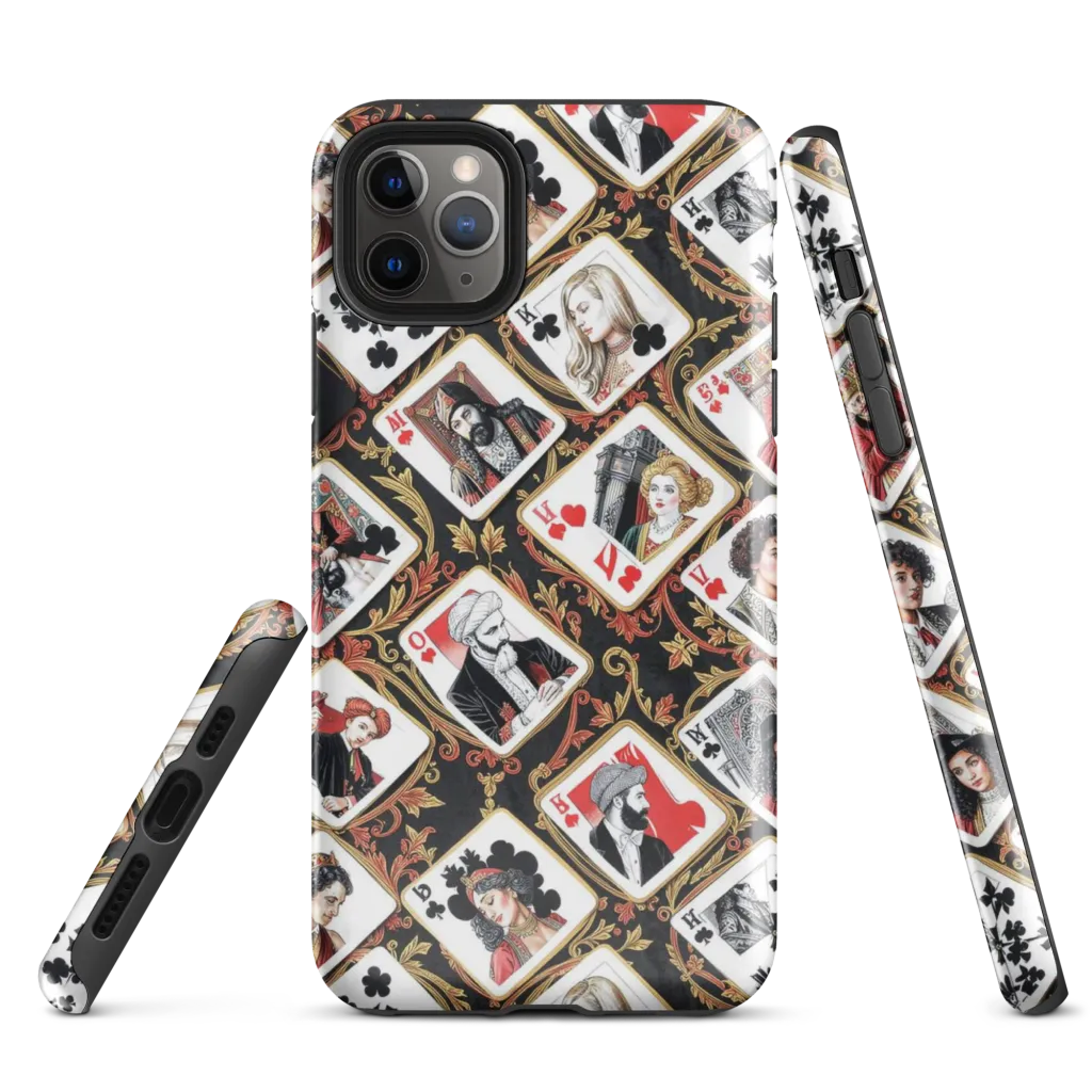 Gilded Deck on Tough Case for iPhone® — Front