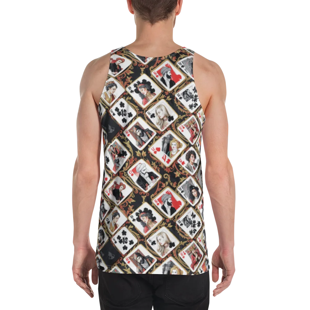 Gilded Deck on Men's Tank Top — Back