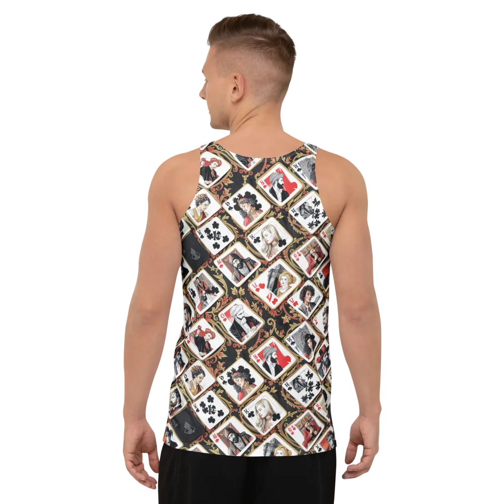 Gilded Deck on Men's Tank Top — Back