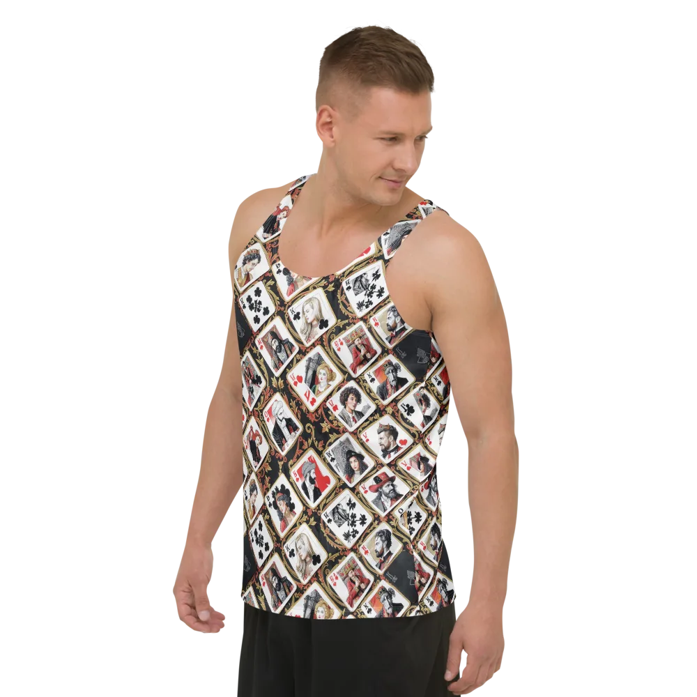 Gilded Deck on Men's Tank Top — Left Front