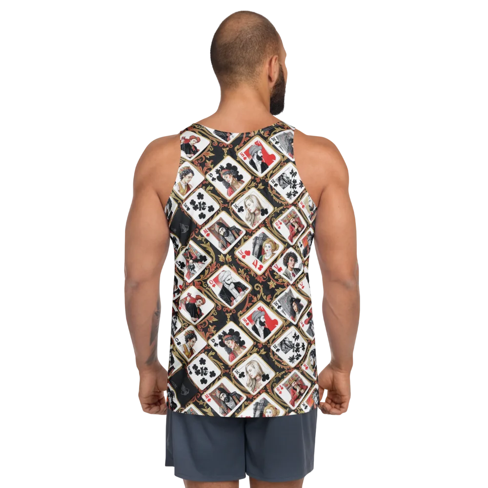 Gilded Deck on Men's Tank Top — Back