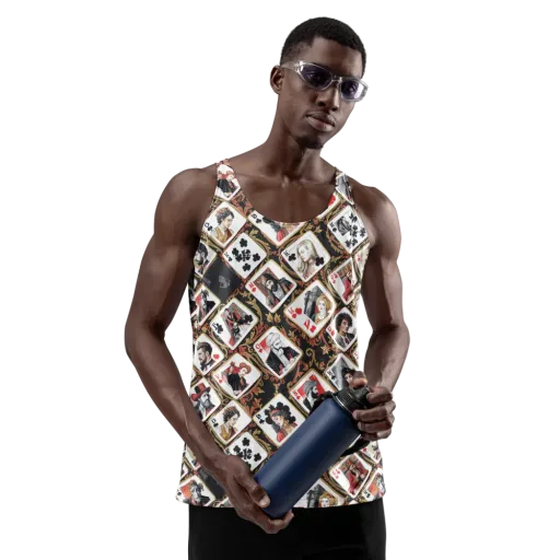 Gilded Deck on a Men's Tank Top