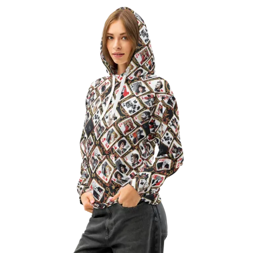 Gilded Deck on a Cotton Hoodie
