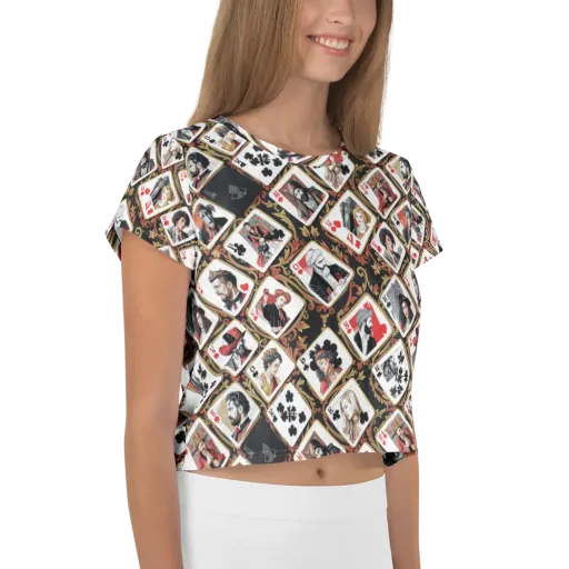 Gilded Deck on a Crop Tee