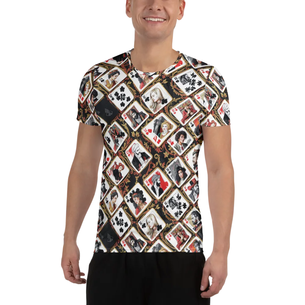 Gilded Deck on Men's Athletic T-Shirt — Front