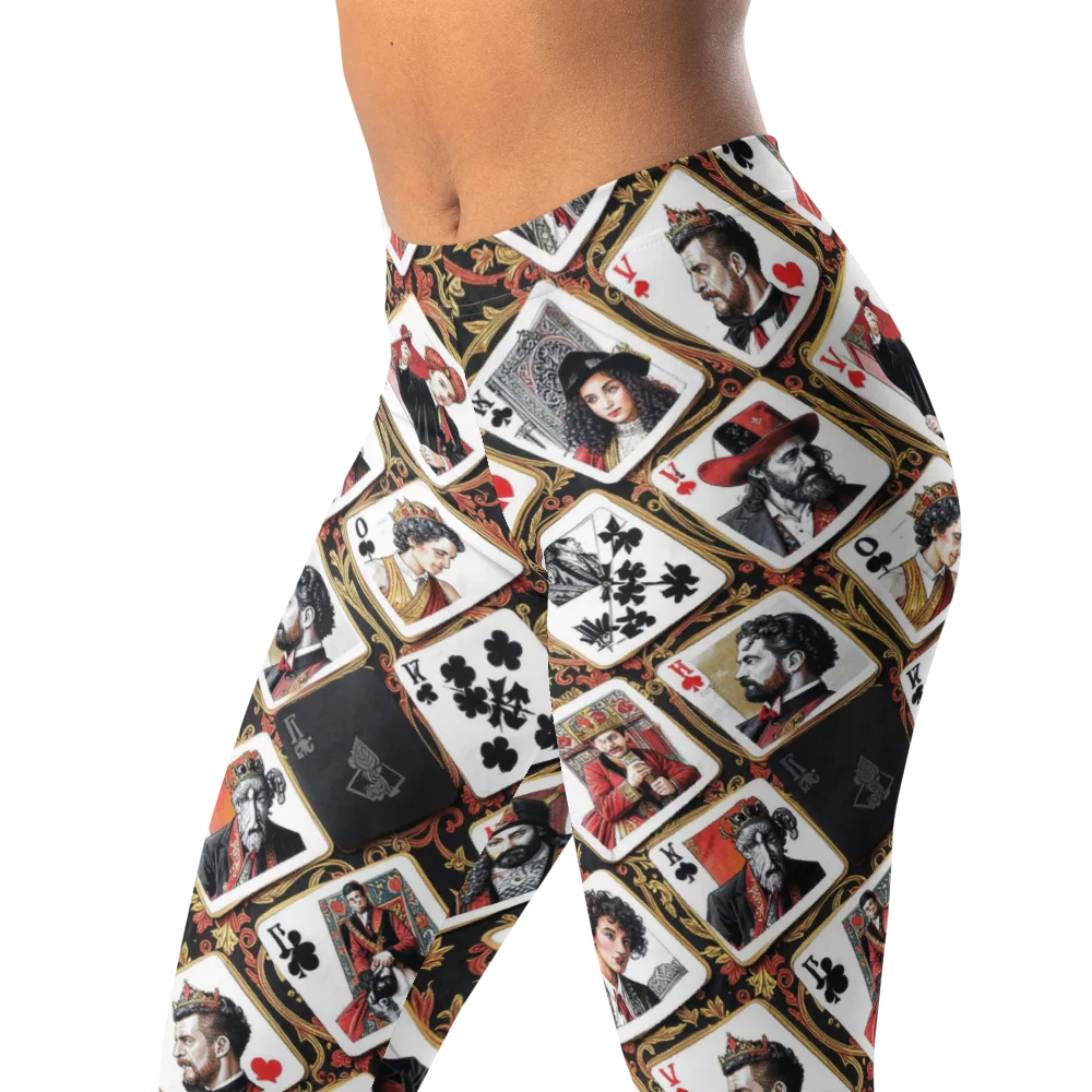 Gilded Deck on Leggings — Left Front