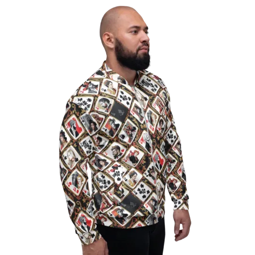 Gilded Deck on a Bomber Jacket