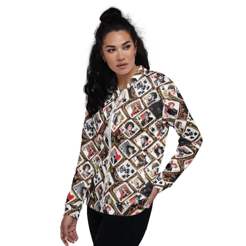 Gilded Deck on Bomber Jacket — Left