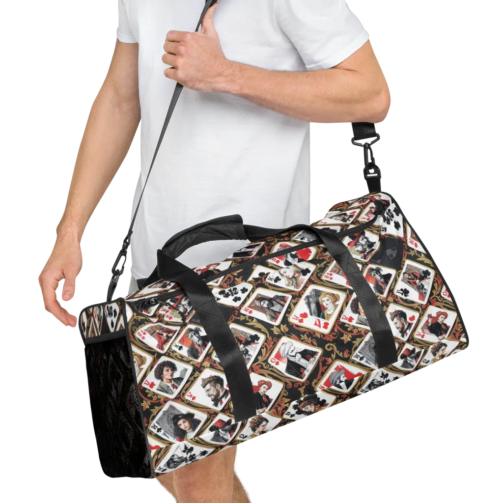 Gilded Deck on Duffle Bag — Right Front