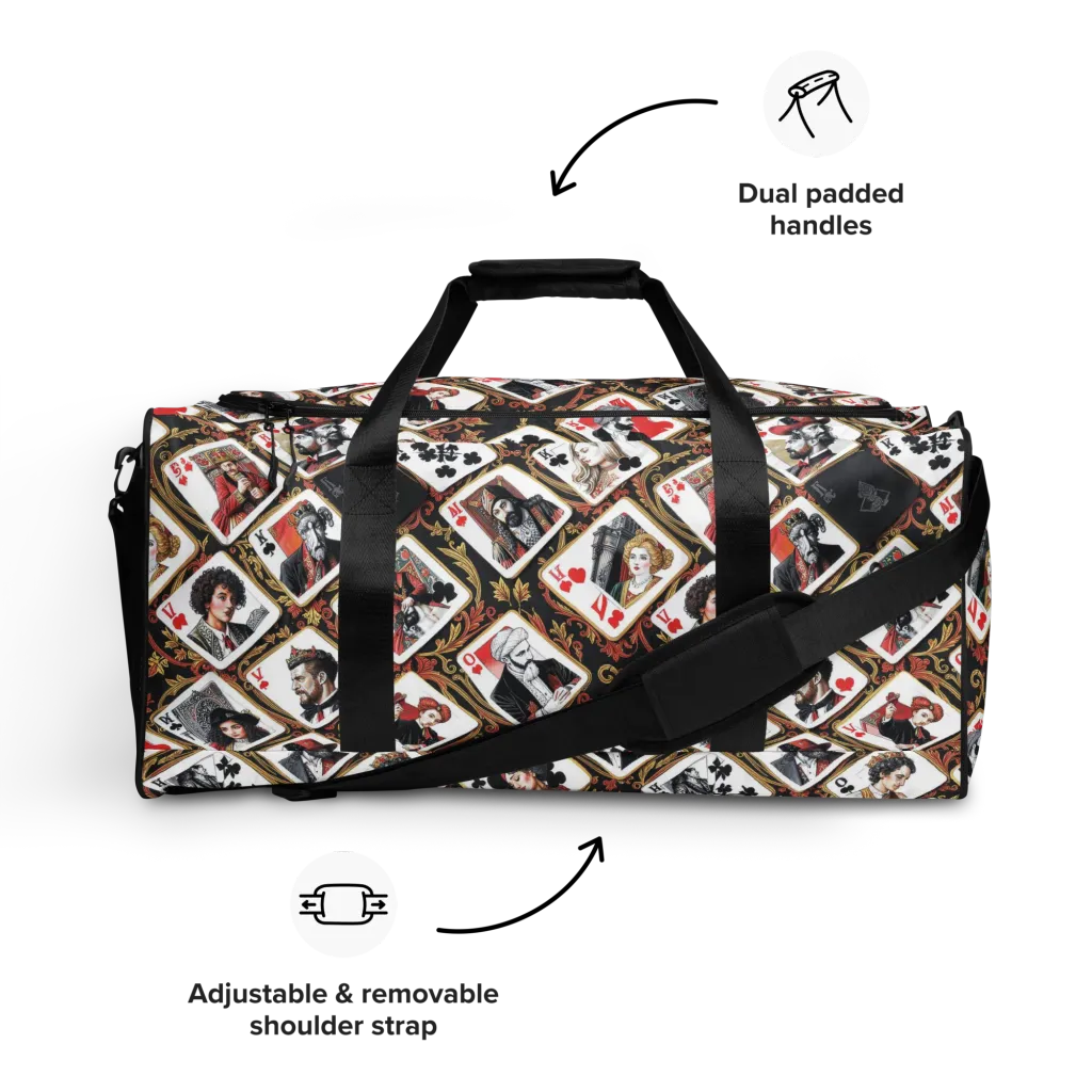 Gilded Deck on Duffle Bag — Front