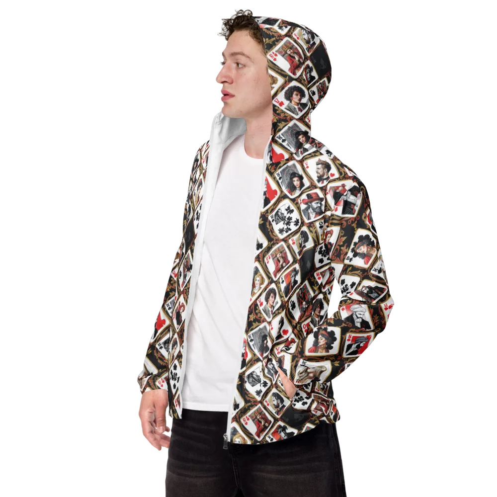 Gilded Deck on Men's Windbreaker — Left Front