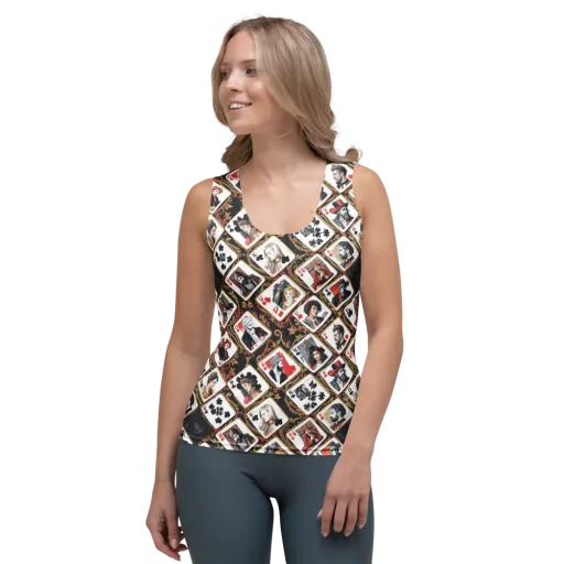 Gilded Deck on a Women's Tank Top