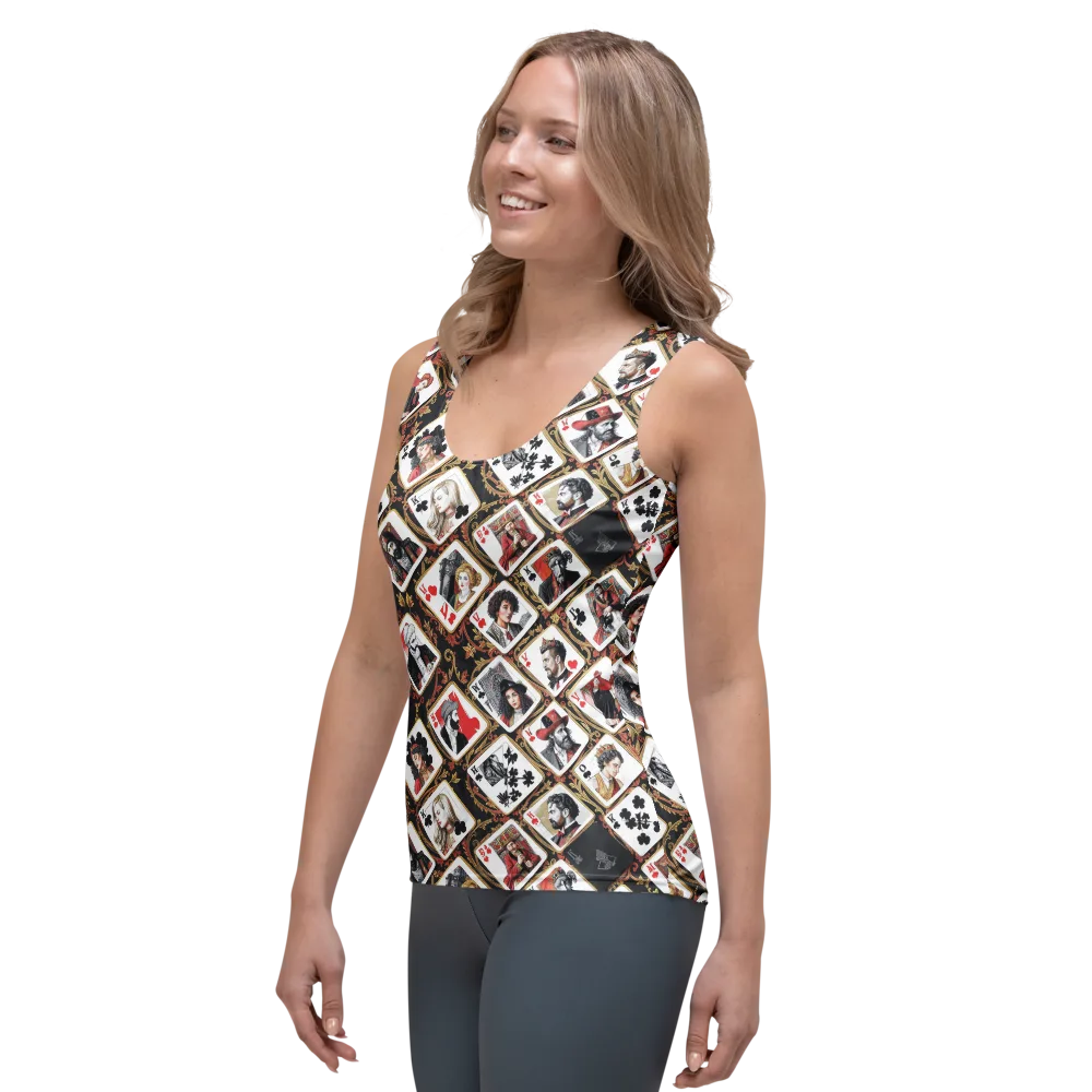 Gilded Deck on Women's Tank Top — Left Front