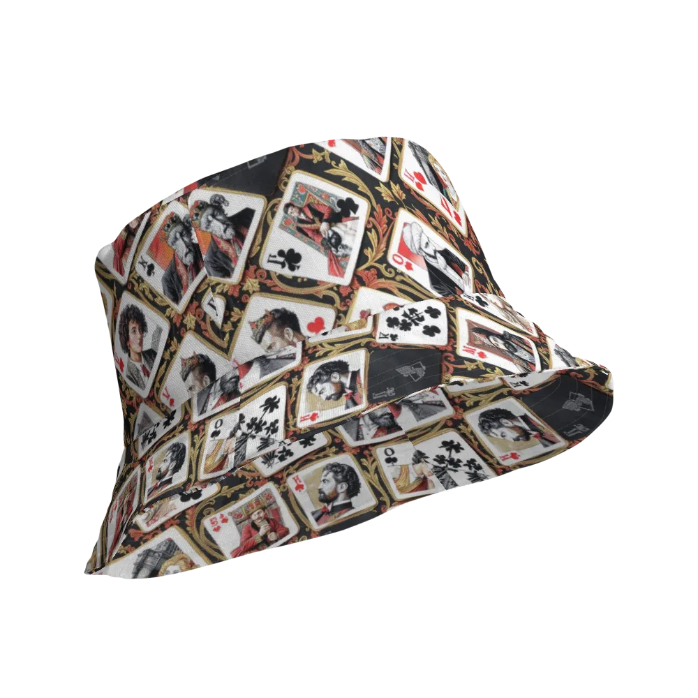 Gilded Deck on Reversible Bucket Hat — Product details Outside