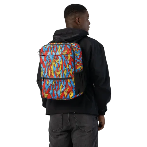 Flamewater Garden on a Utility Backpack