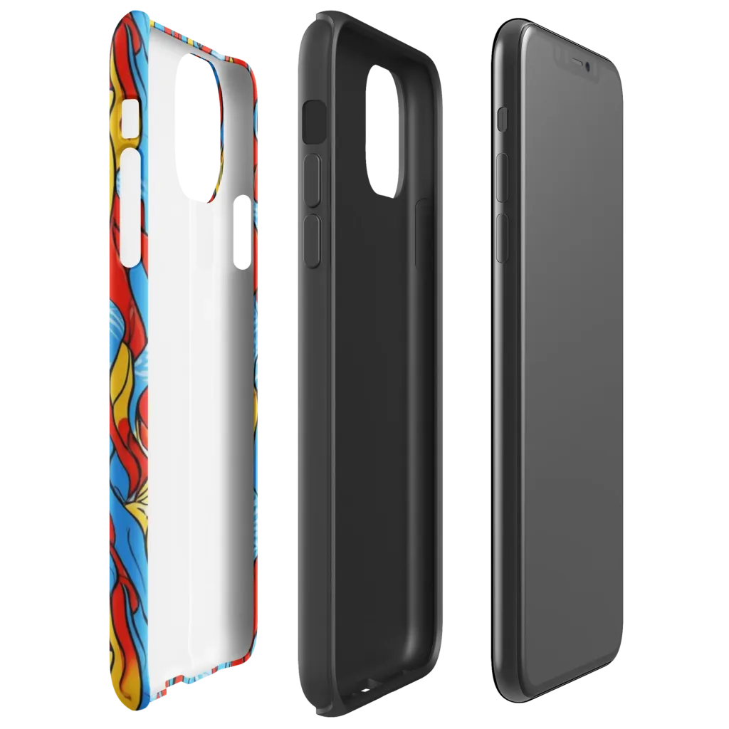 Flamewater Garden on Tough Case for iPhone® — Right