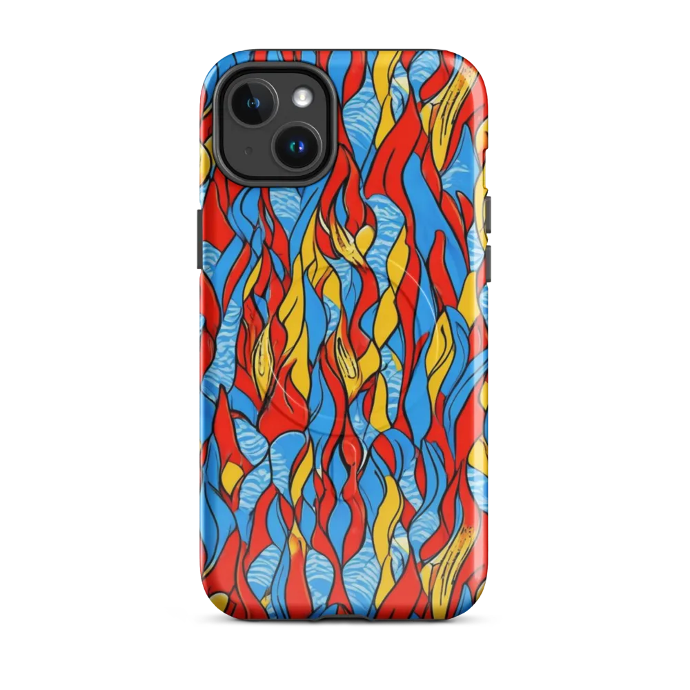 Flamewater Garden on MagSafe Tough Case for iPhone® — Front