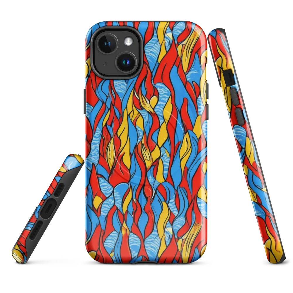 Flamewater Garden on MagSafe Tough Case for iPhone® — Front