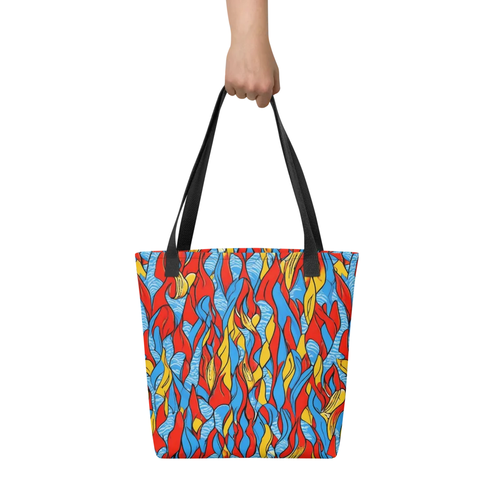 Flamewater Garden on Tote Bag — Front