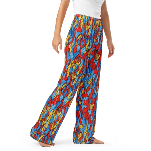 Flamewater Garden on a Women's Pajama Pants