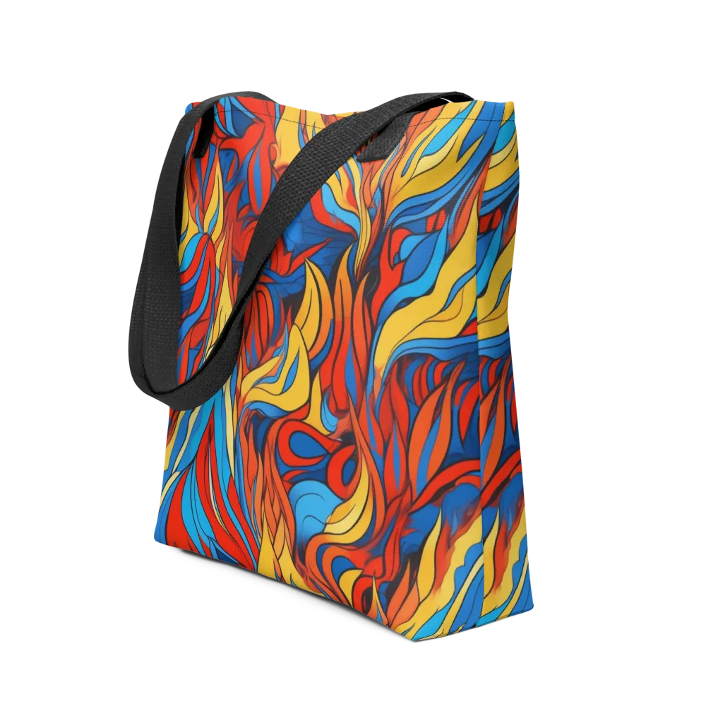 Ember Foliage on Tote Bag — Front