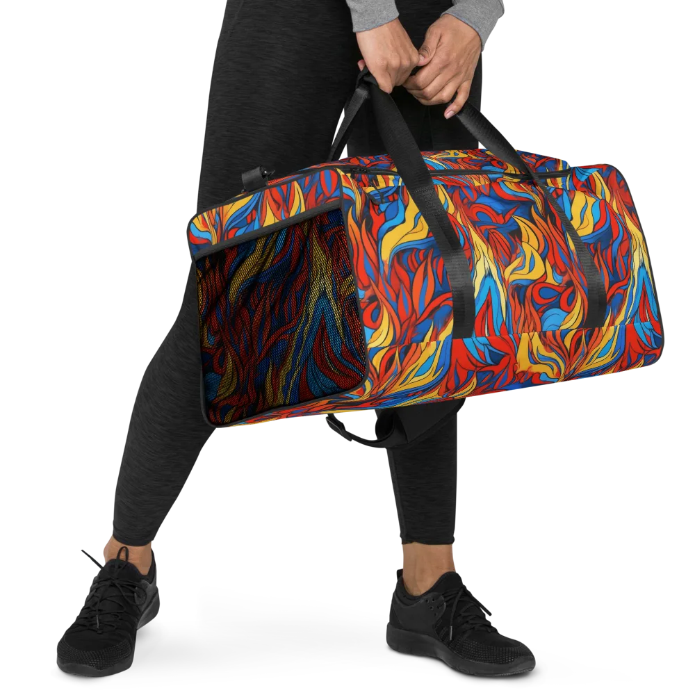 Ember Foliage on Duffle Bag — Right Front