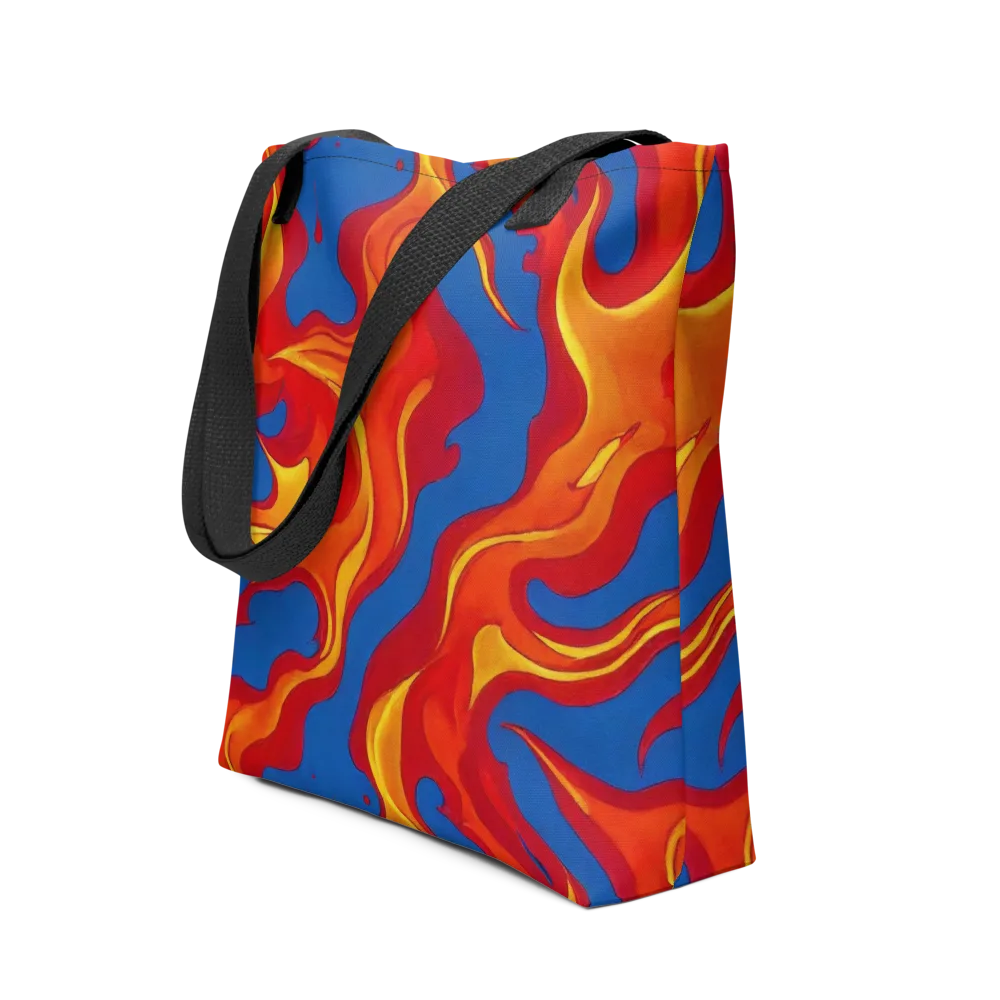 Firestorm Blue on Tote Bag — Front