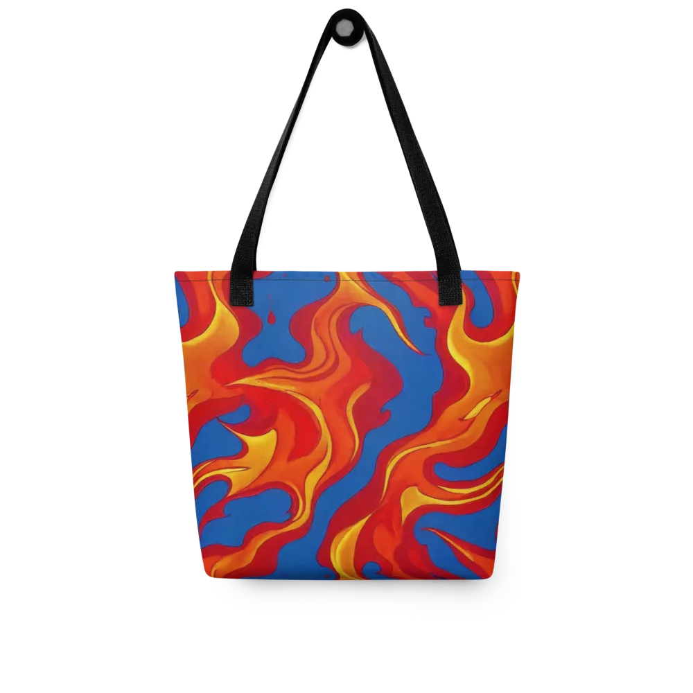 Firestorm Blue on Tote Bag — Front