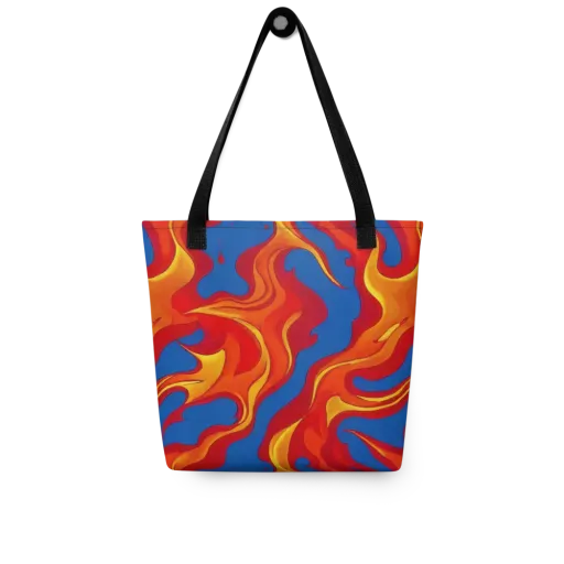 Firestorm Blue on a Tote Bag
