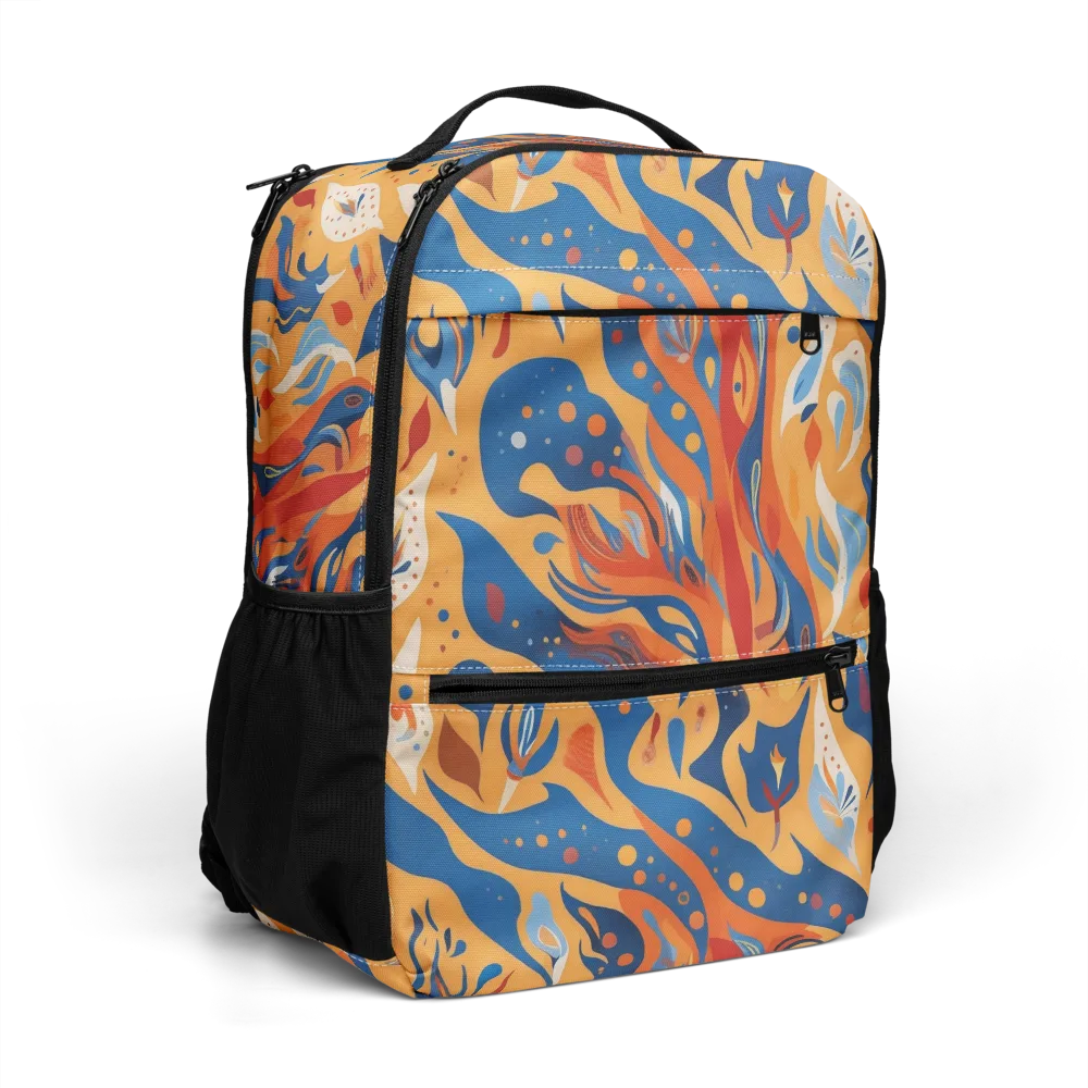 Solar Aviary on Utility Backpack — Right Front
