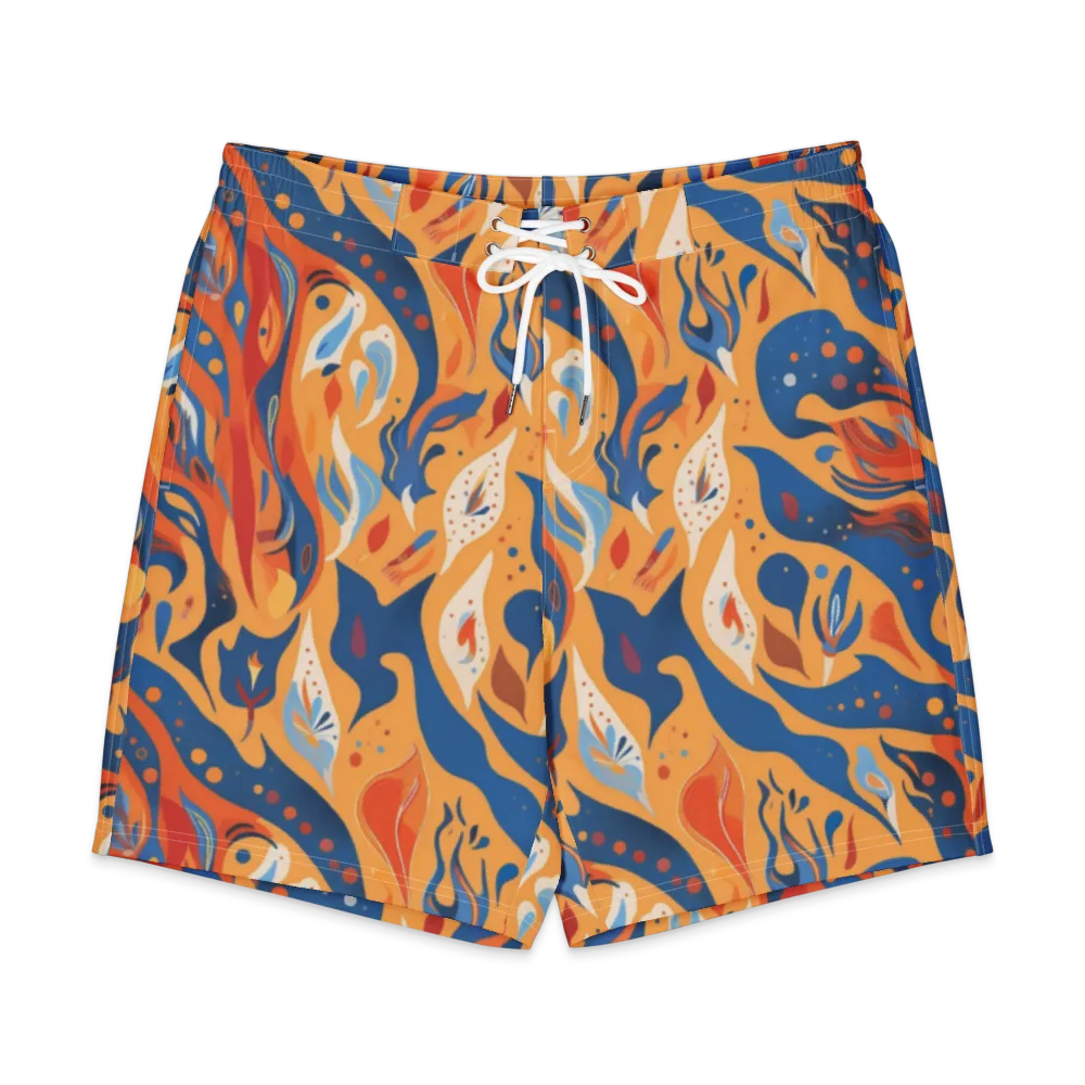 Solar Aviary on Men's Board Shorts — Front