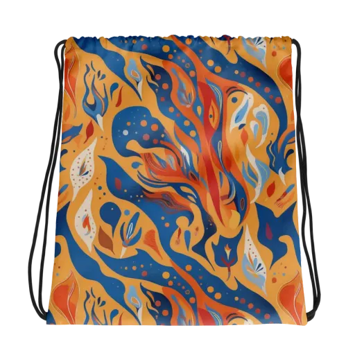 Solar Aviary on a Drawstring Bag